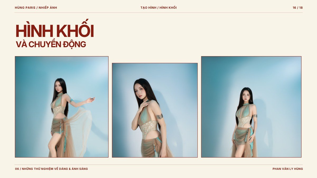 Trang 16, hình khối và chuyển động